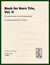 Bach for Horn Trio, Vol. II P.O.D. cover